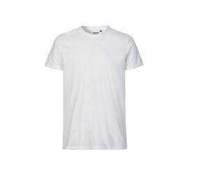 Neutral O61001 - Camiseta ajustada homem Branco