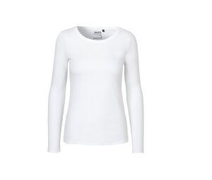 Neutral O81050 - Blusa de manga larga mulher Neutral Branco