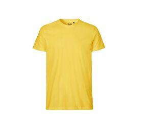 Neutral O61001 - Camiseta ajustada homem Yellow
