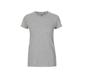 Neutral O81001 - Camiseta babylook mulher Neutral Sport Grey