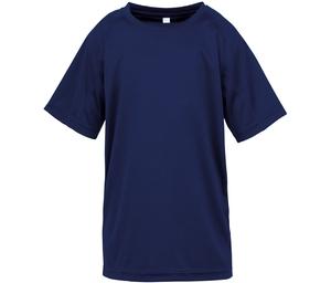 Spiro SP287J - T-shirt respirável AIRCOOL para crianças Navy