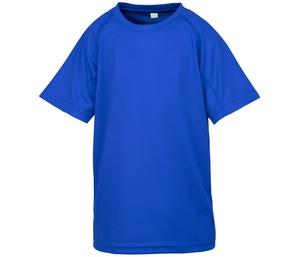 Spiro SP287J - T-shirt respirável AIRCOOL para crianças Royal