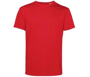 B&C BC01B - Camiseta masculina orgânica gola redonda 150 Red