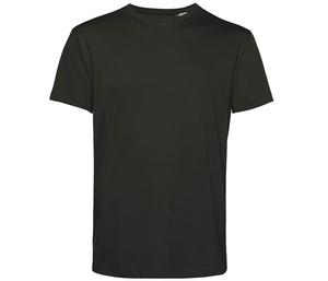 B&C BC01B - Camiseta masculina orgânica gola redonda 150 Black Pure