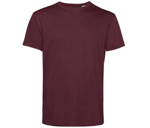 B&C BC01B - Camiseta masculina orgânica gola redonda 150 Borgonha