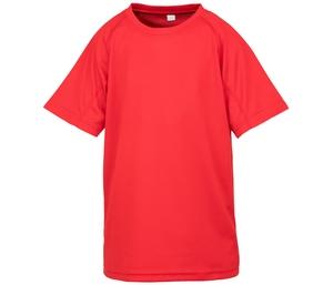 Spiro SP287J - T-shirt respirável AIRCOOL para crianças Red