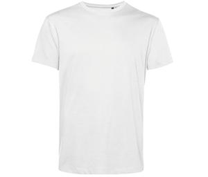 B&C BC01B - Camiseta masculina orgânica gola redonda 150 Branco