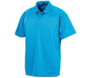 Spiro SP288 - AIRCOOL camisa pólo respirável Ocean Blue