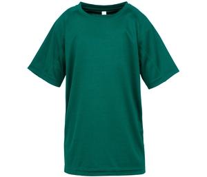 Spiro SP287J - T-shirt respirável AIRCOOL para crianças Bottle Green