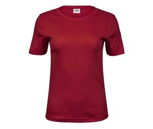 Tee Jays TJ580 - Tshirt interlock para mulher Deep Red