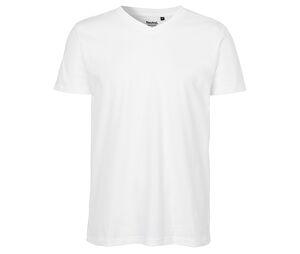 Neutral O61005 - Camiseta masculina com decote em V Branco