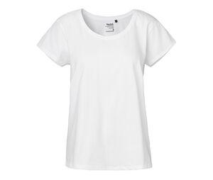 Neutral O81003 - Camiseta de mulher solta Branco