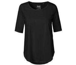 Neutral O81004 - Camiseta de meia manga feminina Black