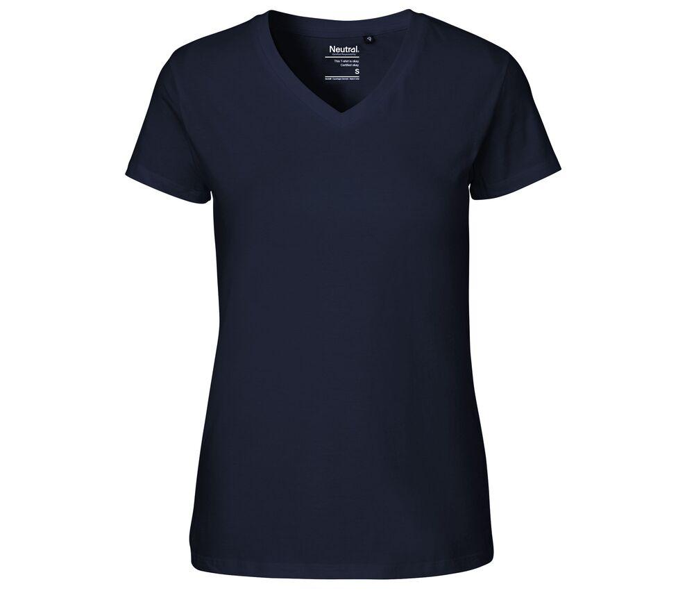 Neutral O81005 - Camiseta feminina com decote em V