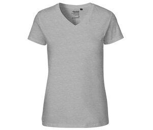 Neutral O81005 - Camiseta feminina com decote em V Sport Grey