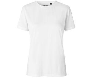 Neutral R81001 - Camiseta feminina de poliéster reciclado respirável Branco