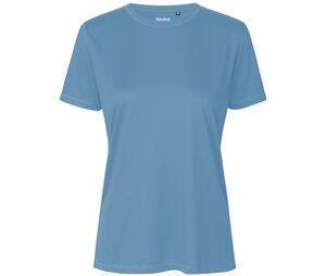 Neutral R81001 - Camiseta feminina de poliéster reciclado respirável Dusty Indigo