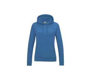 AWDIS JH01F - Hoodie feminino Sapphire Blue