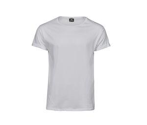 TEE JAYS TJ5062 - T-shirt manches retroussées Branco