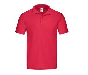 Fruit of the Loom SC282 - Camisa de pólo de algodão Red