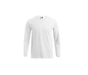 Promodoro PM4099 - Camiseta de manga comprida masculina Branco