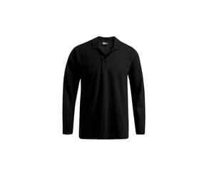 Promodoro PM4600 - Camisa pólo masculina de manga comprida 220 Black