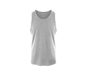 JUST T'S JT007 - Tampa do tanque masculino de três blindes Heather Grey