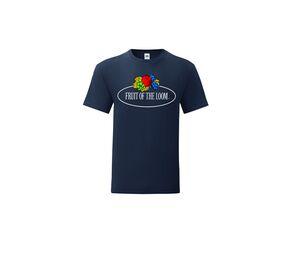 FRUIT OF THE LOOM VINTAGE SCV150 - Camiseta masculina com logotipo da Fruit of the Loom Deep Navy