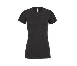 Bella+Canvas BE6400CVC - Camiseta casual feminina Dark Grey Heather