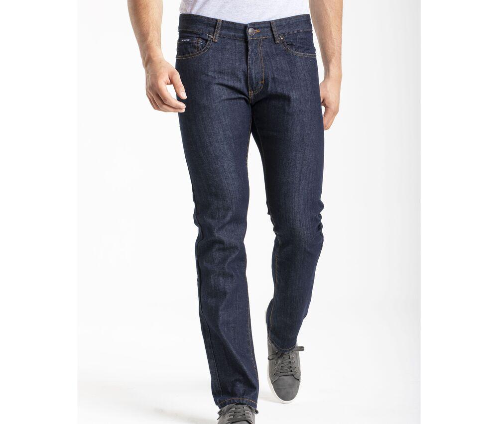 RICA LEWIS RL700 - Calças jeans de corte reto masculino