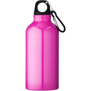 PF Concept 100002 - Garrafa de água com mosquetão em alumínio de 400 ml "Oregon" Neon Pink