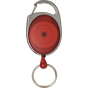 PF Concept 102104 - Porta-chaves com clipe extensível "Gerlos" Red