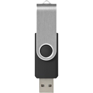 PF Concept 123713 - Pen USB básica de 16GB "Rotate" Solid Black
