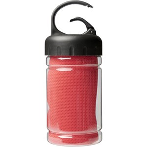 PF Concept 126170 - Toalha refrescante em recipiente PET "Remy" Red