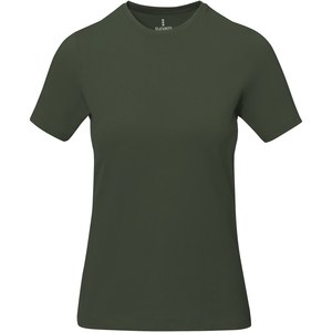 Elevate Life 38012 - T-shirt de manga curta Nanaimo de mulher Exército Verde