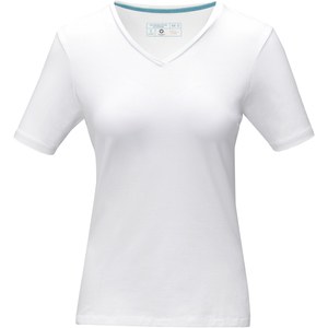 Elevate NXT 38017 - T-shirt de manga curta de material orgânico Kawartha de mulh Branco