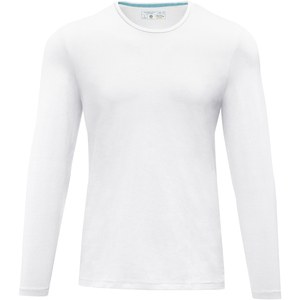Elevate NXT 38018 - T-shirt de manga comprida de material orgânico Ponoka de hom Branco