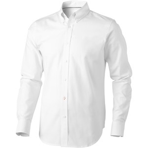 Elevate Life 38162 - Camisa oxford manga comprida de homem "Vaillant" Branco