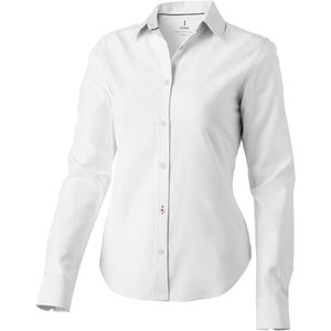 Elevate Life 38163 - Camisa oxford manga comprida de mulher "Vaillant" Branco