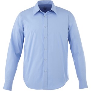 Elevate Life 38168 - Camisa elástica de manga comprida de homem "Hamell" Light Blue