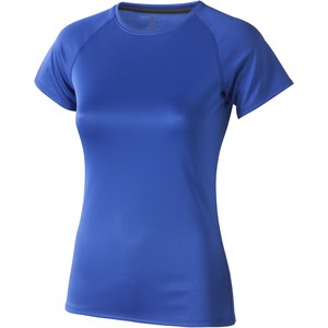 Elevate Life 39011 - T-shirt manga curta cool fit de mulher "Niagara" Piscina Azul