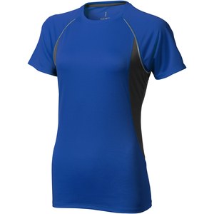 Elevate Life 39016 - T-shirt de manga curta Quebec de mulher com corte descontraí Piscina Azul
