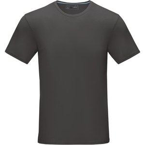 Elevate NXT 37506 - T-shirt para homem orgânica GOTS "Azurite" Storm Grey