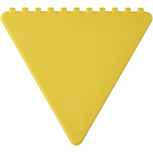PF Concept 104252 - Raspador de gelo triangular em plático reciclado "Frosty"  Yellow