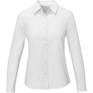 Elevate Essentials 38179 - Camisa de mulher de manga comprida "Pollux"  Branco
