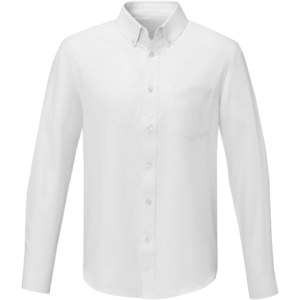 Elevate Essentials 38178 - Camisa de homem de manga comprida "Pollux" Branco