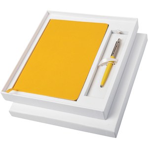Parker 420011 - Conjunto de presente de caneta "Parker" e caderno "Classic" Branco