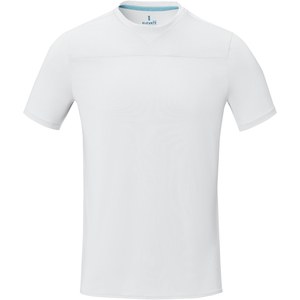 Elevate NXT 37522 - T-shirt cool fit de manga curta de GRS reciclado para homem "Borax" Branco