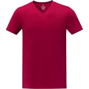 Elevate Life 38030 - T-shirt de manga curta e gola em V para homem "Somoto"  Red