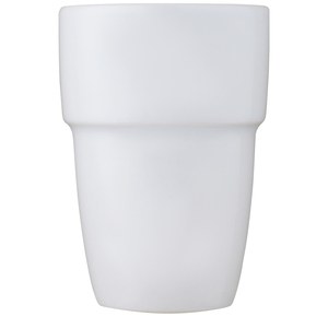 PF Concept 100686 - Conjunto de oferta de 4 peças de chávenas empilháveis de 280 ml "Staki" Branco